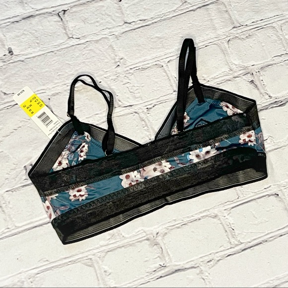 Sam Edelman Floral Print Bralette NWT - Picture 2 of 3
